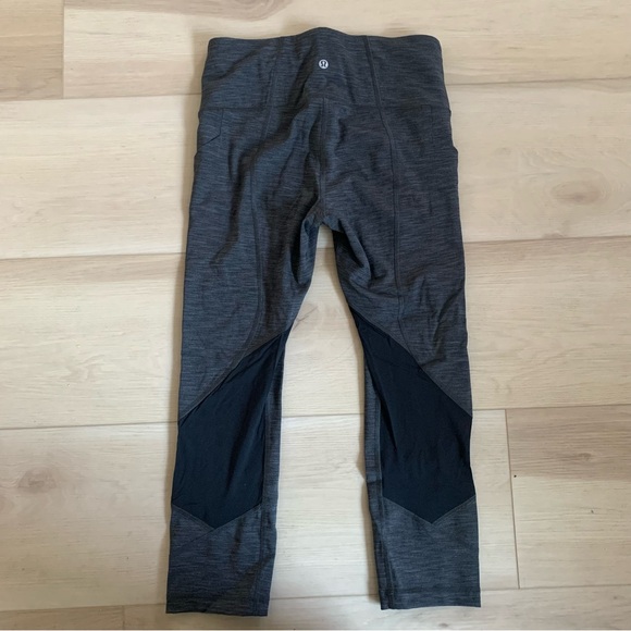 Lululemon Grey Leggings - Picture 1 of 6